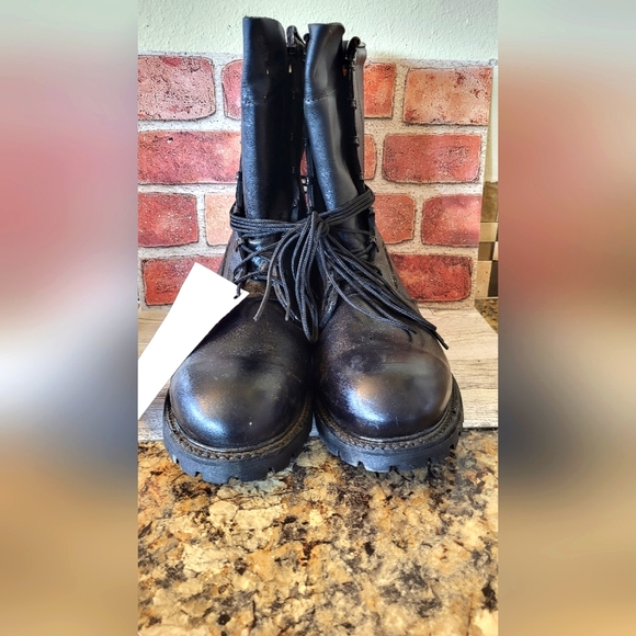 Black tactical boots - Picture 6 of 9